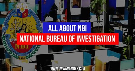 National Bureau of Investigation.